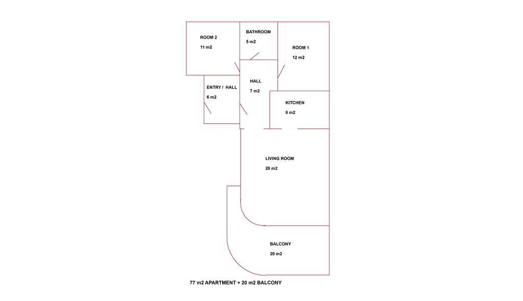 Apartment Rubin ピラン エクステリア 写真
